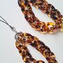 Chunky Tortoise Shell Phone Strap, thumbnail 3 of 3