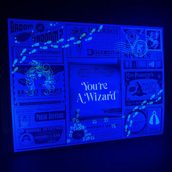 Magical Greeting Card For Wizard Hero Boyfriend Husband Birthday Anniversary, 5 of 7