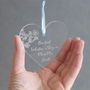 First Married Valentine's Day Heart Keepsake, thumbnail 1 of 3