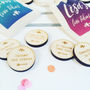 Love Tokens In A Personalised Ombré Bag, thumbnail 2 of 3