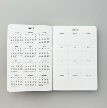 2025 Minimal Planner/Weekly/ Personalised Planner, 3 of 12