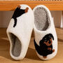 Dachshund Sausage Dog Slippers, thumbnail 3 of 6