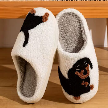 Dachshund Sausage Dog Slippers, 3 of 6
