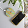 Wireless Bamboo Phone Charger For Dad, thumbnail 1 of 8