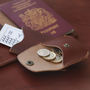 Personalised Handstitched Leather Coin Pouch, thumbnail 2 of 7