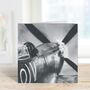 Spitfire Take Off Aviation Greeting Card, thumbnail 6 of 6