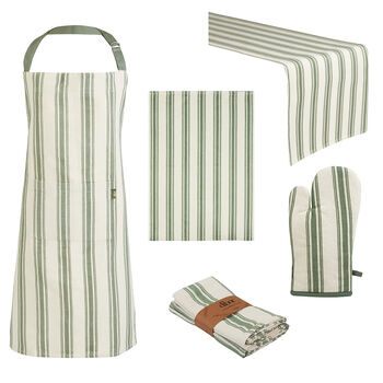 Greenfield Striped Cotton Kitchen Accessories, 2 of 4
