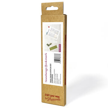 Stonehenge Cross Stitch Bookmark Kit, 6 of 6