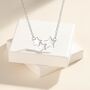 30th Birthday Sterling Silver Star Necklace, thumbnail 4 of 7