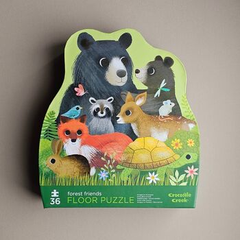 36pc Floor Jigsaw Puzzle Forest Friends, 5 of 6