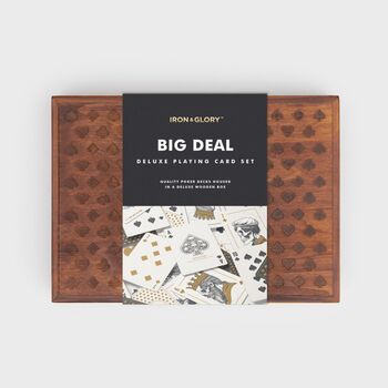 'Big Deal' Deluxe Twin Decks Of Playing Cards, 3 of 6