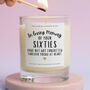Funny 70th Birthday Gift Loving Memory Of Your Sixties Candle, thumbnail 1 of 6