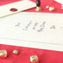 Traitors Style First Christmas Together Faithful Love Letter, thumbnail 3 of 12