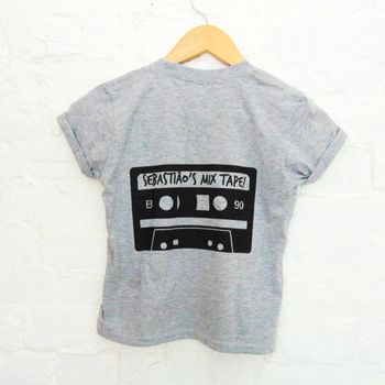 Child's Personalised Mix Tape T Shirt, 3 of 5