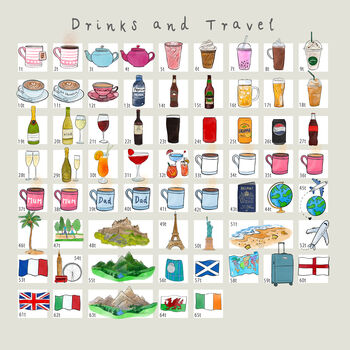 Personalised Engagement Card Choose Their Favourite Things, 6 of 10