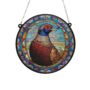 Pheasant Stained Glass Effect Suncatcher, thumbnail 6 of 6