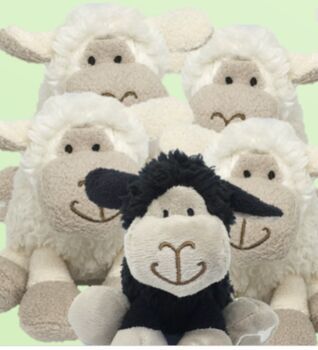 fluffy sheep bag