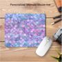 Personalised Mermaid Scales Mouse Mat, thumbnail 3 of 9