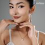 Minimal White Lily Of The Valley Necklace, thumbnail 1 of 7