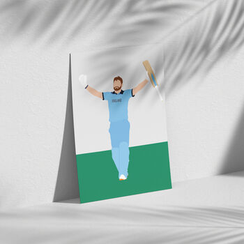 Jonny Bairstow England Cricket Poster, 3 of 4