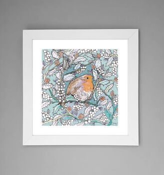 'Plump Robin' Print, 2 of 3