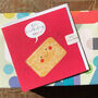 Birthday Custard Cream Card, thumbnail 1 of 5