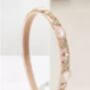 Hope ~ Gold + Ballet Pink With A Pink Satin Drawstring Bag // Ages Three To Adult, thumbnail 1 of 4