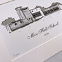 Hand Drawn School Portrait Print, thumbnail 9 of 9