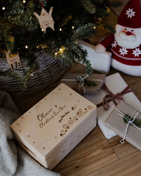 Personalised Christmas Eve Box With Father Christmas, 2 of 6