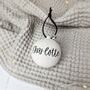 Personalised Christmas Bauble. Christmas Decorations, thumbnail 6 of 8