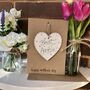 Personalised Mother's Day Auntie Wooden Keepsake Card, thumbnail 3 of 3