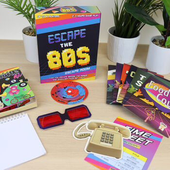 Escape The 80's Escape Room Game, 6 of 6