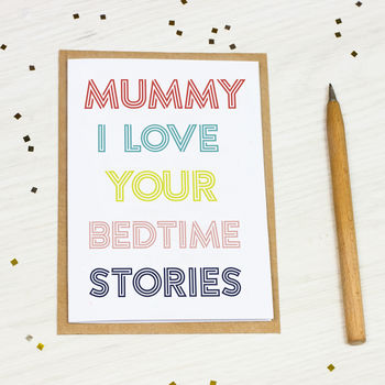 Personalised I Love Mummy Card, 3 of 4