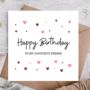 Birthday Card For Favourite Person, thumbnail 1 of 3
