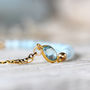 Blue Topaz And Aquamarine Bracelet, thumbnail 10 of 12