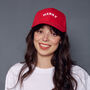 Merry Slogan Christmas Cap, thumbnail 1 of 6