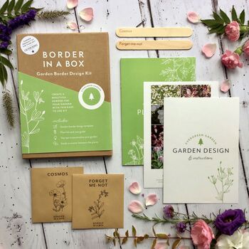 Commemorative Evergreen Garden Border Design Kit, 2 of 9