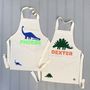 Personalised Apron Set Adult And Child, thumbnail 3 of 9
