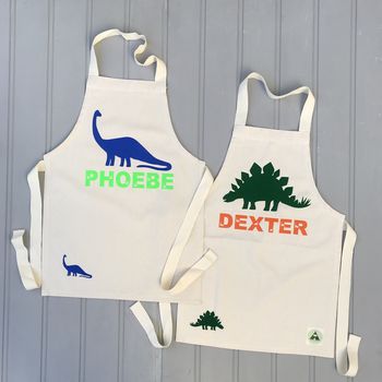 Personalised Apron Set Adult And Child, 3 of 9
