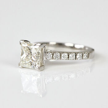 One Of A Kind Asscher Cut Lab Grown Diamond, 2 of 6