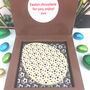 Chocolate Football Easter Egg Personalised Message Gift, thumbnail 1 of 4