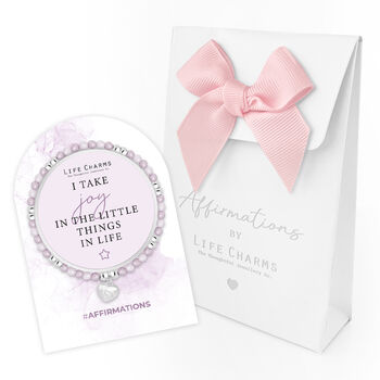 Affirmations Bracelet Enjoy The Little Things, 3 of 4