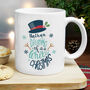 Personalised Dreaming Of A White Christmas Mug, thumbnail 2 of 2