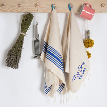 Personalised Christmas Tea Towel Gift Set, 7 of 11