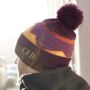 Personalised Mountain Peak Skiing Hat, thumbnail 1 of 6