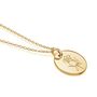 Personalised Birth Flower Necklace 18 K Gold Plated, thumbnail 9 of 9