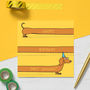'Happy Birthday Party Sausage' Card, thumbnail 2 of 2
