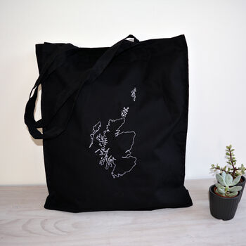 Personalised Scotland Map Tote Bag, 3 of 3