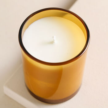 Amber And Tonka Bean Jar Candle, 2 of 3