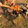 Personalised Slot Together Portable Camping Fire Pit, thumbnail 6 of 12
